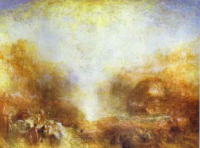 Mercury Sent to Admonish Aeneas, J.M.W. Turner